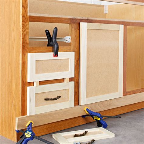 how to install spacers on kitchen cabinets